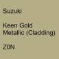 Preview: Suzuki, Keen Gold Metallic (Cladding), Z0N.